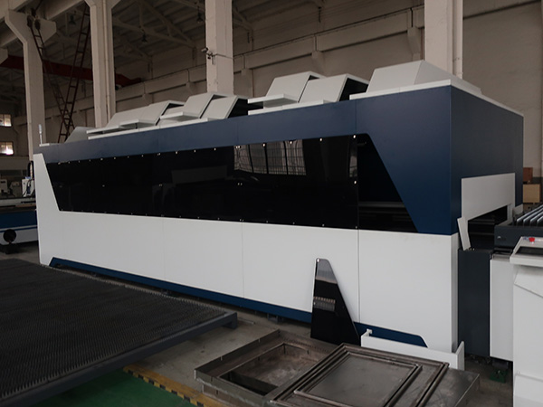 1000W CNC Fiber Laser Cutting Machine alang sa Metal Sheet