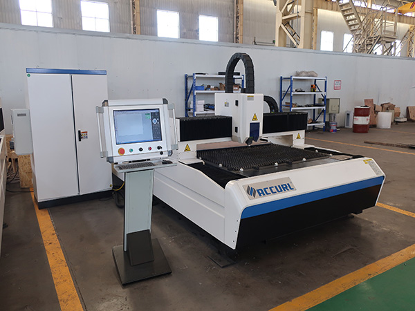 CNC Fiber 1000W Laser Cutting Machine Kay Carbon Steel 3000x1500mm